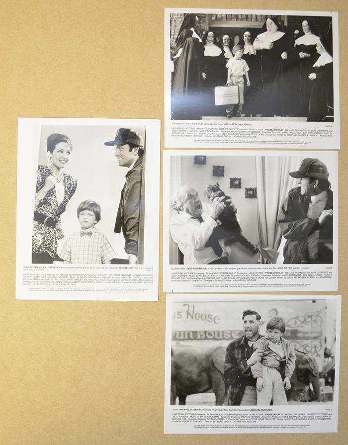 Problem Child <p><i> 4 Original Black And White Press Stills </i></p>