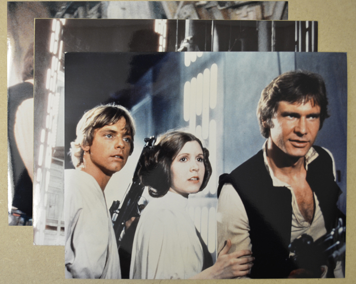 Star Wars Episode IV : A New Hope <p><i> 3 Original Colour Press Stills </i></p>