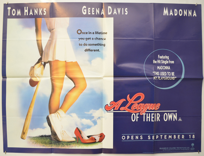 A League Of Their Own - Original Cinema Movie Poster From ...