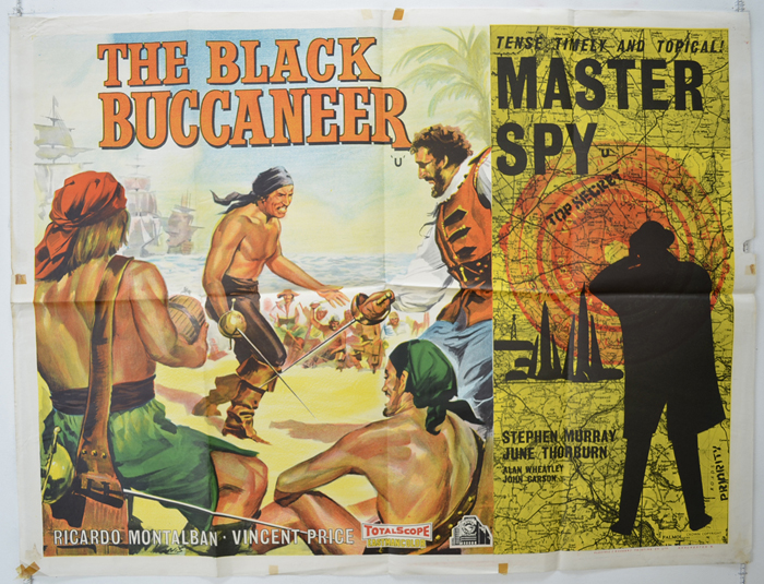 Black Buccaneer / Master Spy <p><i> (Double Bill) </i></p>