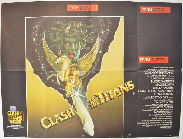 Clash Of The Titans - Original Movie Poster