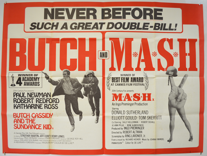 Butch Cassidy And The Sundance Kid / MASH