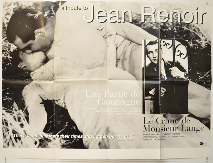 A Tribute To Jean Renoir <p><i> (Partie De Campagne / Le Crime De Monsieur Lange) </i></p>
