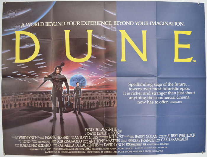 Dune Original Cinema Movie Poster