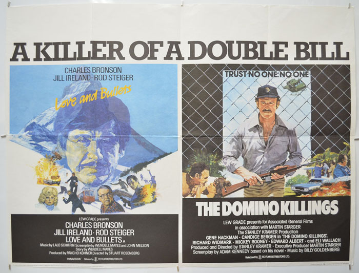 Love And Bullets / The Domino Killings <p><i> (Double Bill) </i></p>