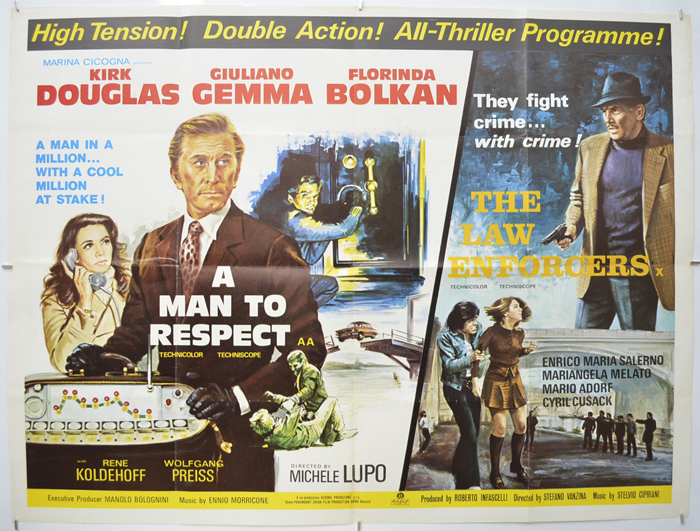 A Man To Respect / The Law Enforcers <p><i> (Double Bill) </i></p>