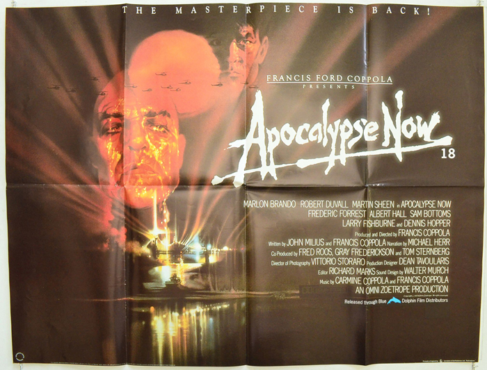 Apocalypse Now <p><i> (Blue Dolphin re-release Poster) </i></p>