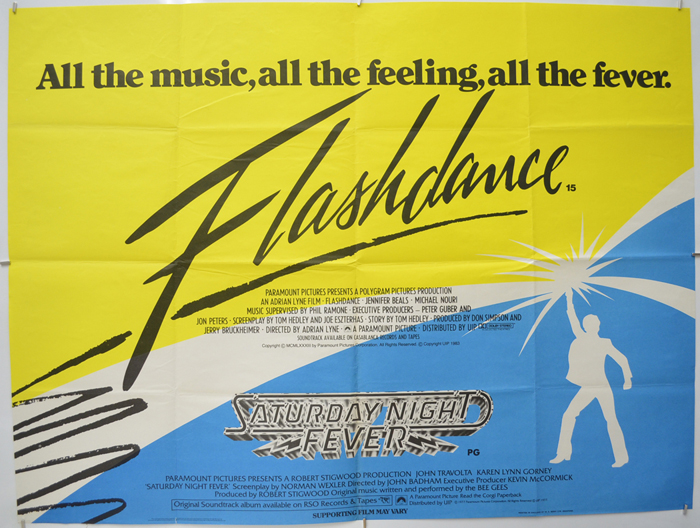 Flashdance / Saturday Night Fever <p><i> (Double Bill) </i></p>