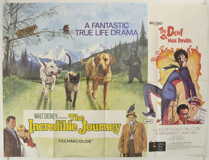 Incredible Journey (The) / Devil And Max Devlin <p><i> (Double Bill) </i></p>