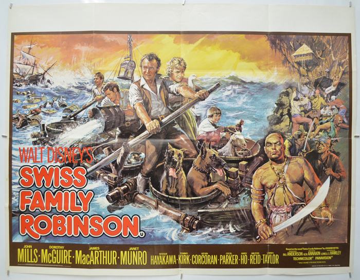 Swiss Family Robinson <p><i> (1976 re-release poster) </i></p>