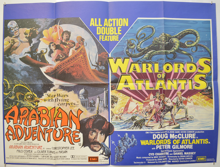 Arabian Adventure / Warlords Of Atlantis <p><i> (Double Bill) </i></p>