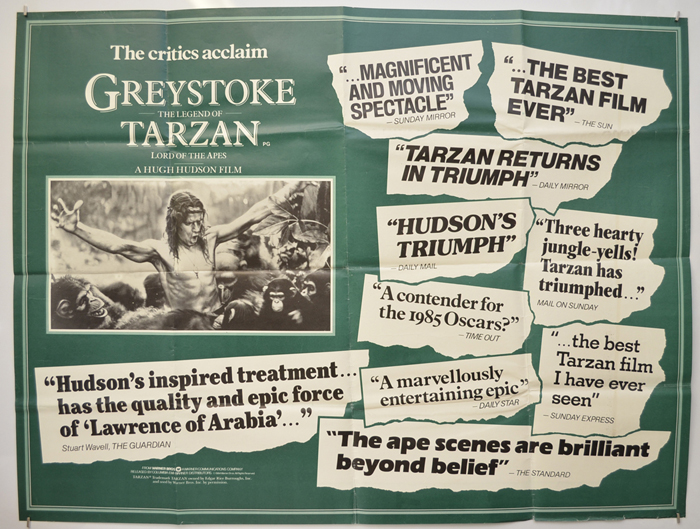 Greystoke : The Legend Of Tarzan <p><i> (Reviews Version) </i></p>