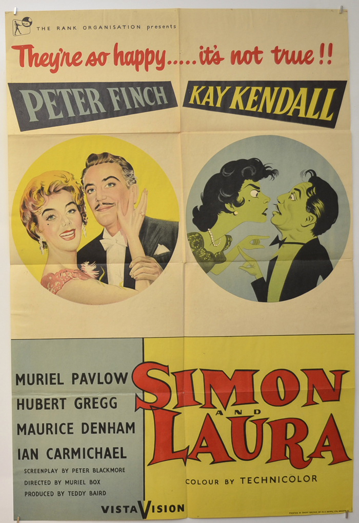 Simon And Laura - Original Movie Poster