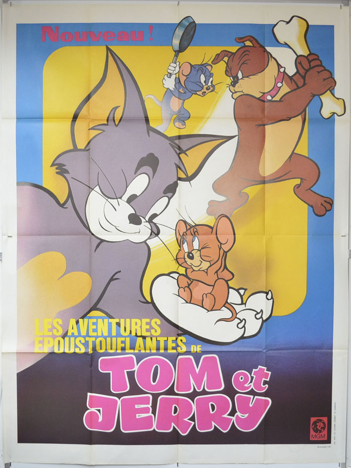 Tom And Jerry <p><i> Original French Grande Poster </i></p>