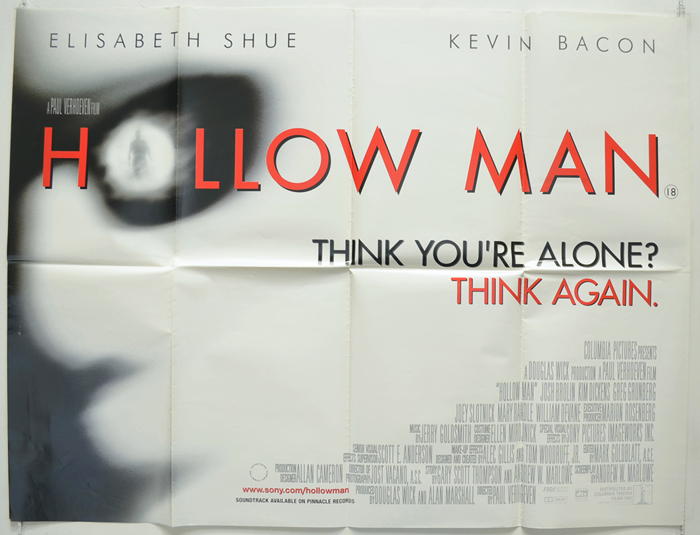 Hollow Man - Original Cinema Movie Poster From pastposters.com ...