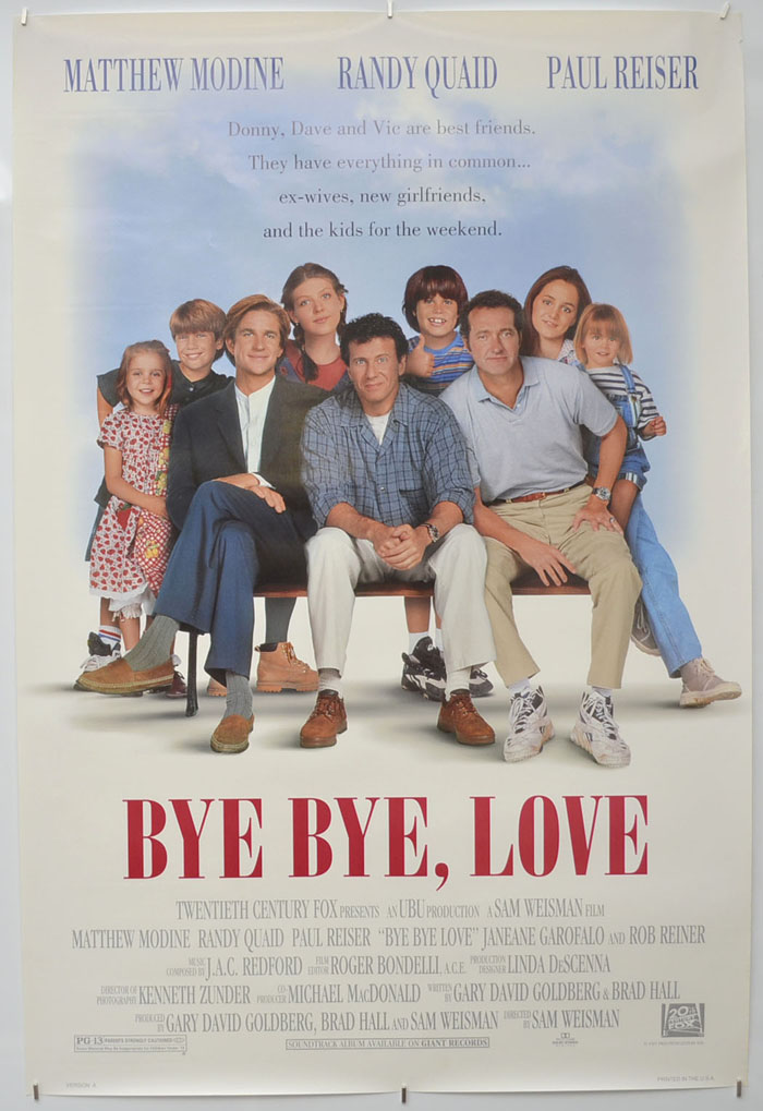 Bye Bye Love - Original Movie Poster