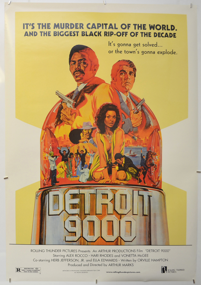 Detroit 9000 <p><i> (1998 re-release poster) </i></p>
