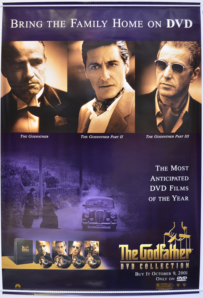 Godfather Trilogy <p><i>  (Original Poster For The 2001 USA DVD Release) </i></p>