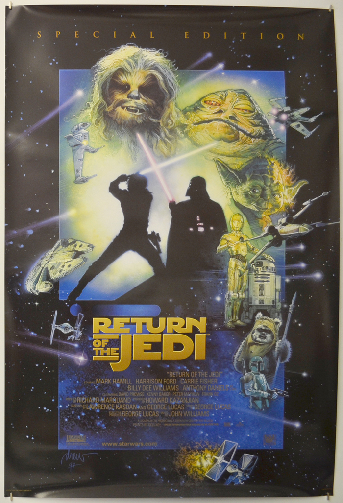 Star Wars Episode VI : The Return Of The Jedi <p><i> (1997 Special Edition One Sheet Poster) </i></p