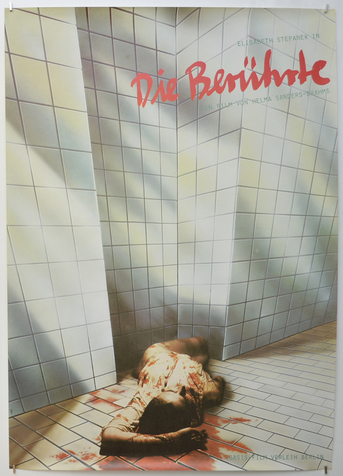 Die Berührte (a.k.a. No Mercy, No Future) <p><i> <p><i> (German Movie Poster) </i></p>