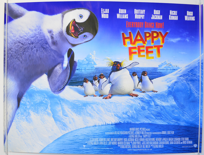 Happy Feet - Original Cinema Movie Poster From pastposters.com ...