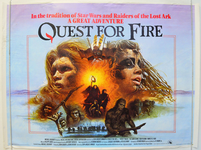 Quest For Fire - Original Movie Poster