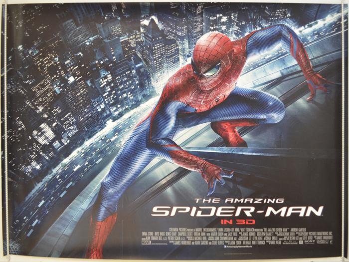 The Amazing Spiderman Movie Large Poster Art Print Gift A0 A1 A2 Maxi