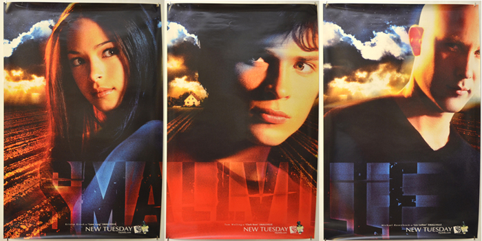 Smallville <p><i> (Set of 3 Original TV Advertising Posters) </i></p>