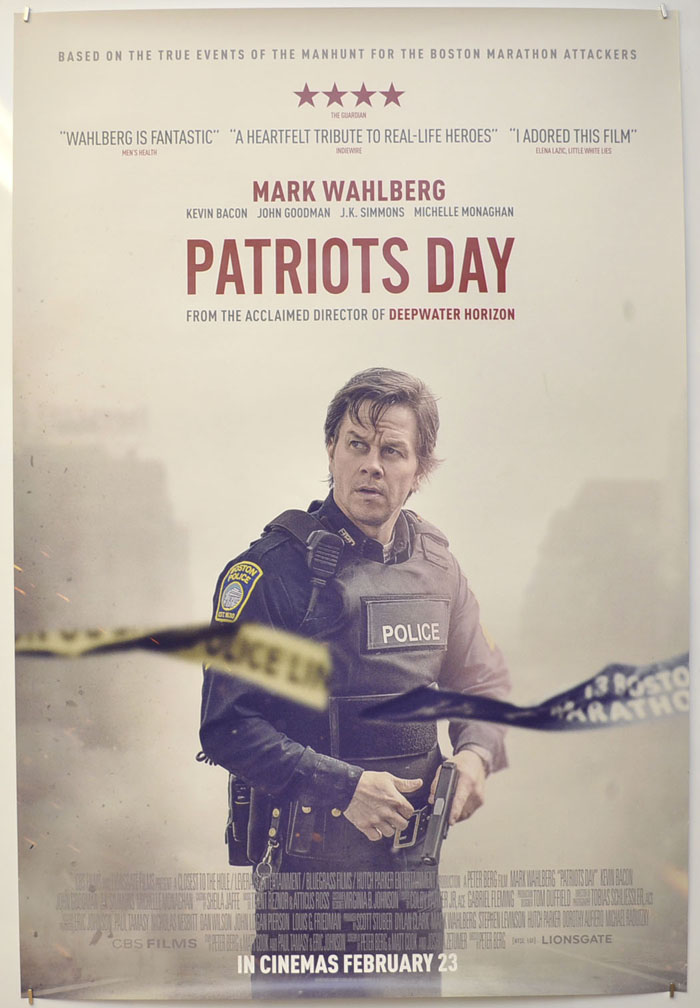 Posters USA MOV683 Patriots Day Movie Poster Glossy Finish