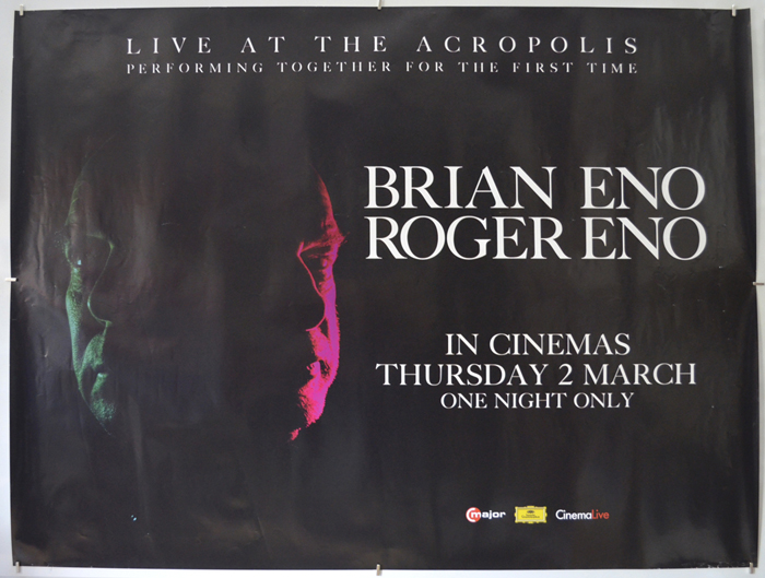 Brian and Roger Eno Live At The Acropolis