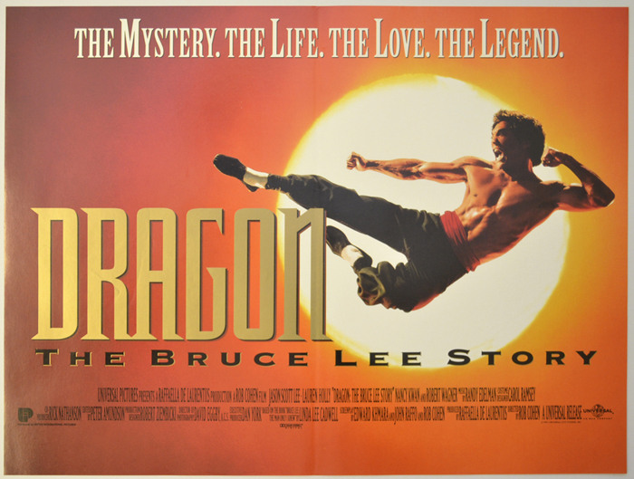 Dragon : The Bruce Lee Story - Original Movie Poster