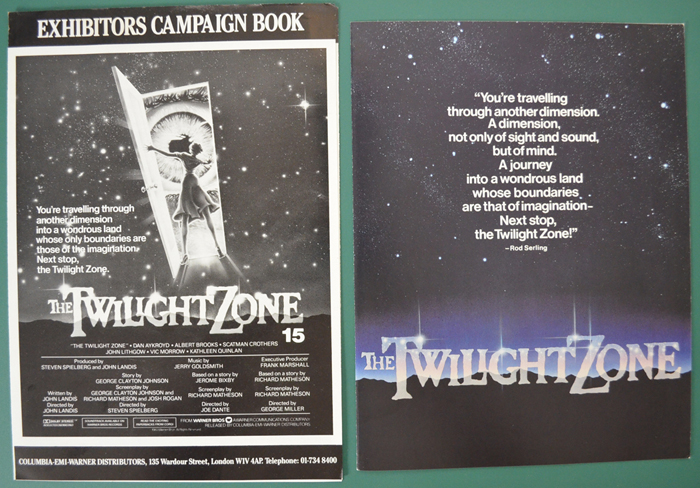 Twilight Zone : The Movie <p><i> Original 6 Page Cinema Exhibitor's Campaign Pressbook </i></p>