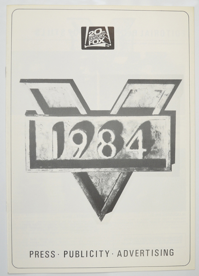 1984 <p><i> Original 8 Page Cinema Exhibitors Campaign Pressbook </i></p>