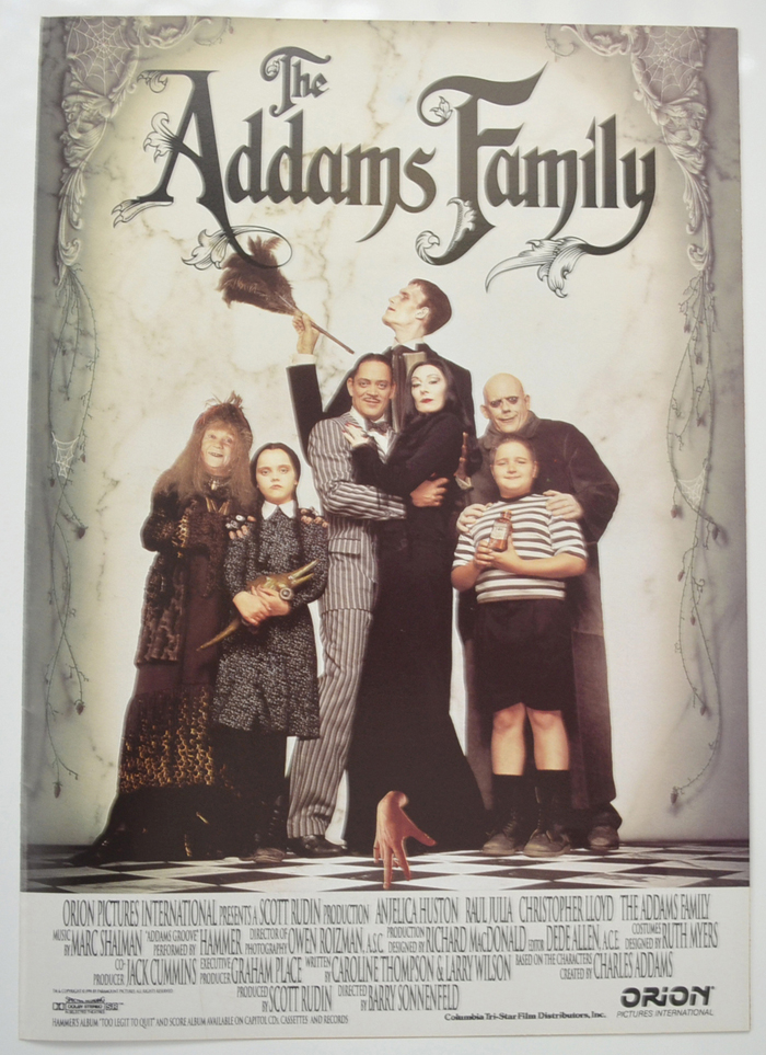 Addams Family (The) <p><i> Original 6 Page Cinema Exhibitors Campaign Pressbook </i></p>