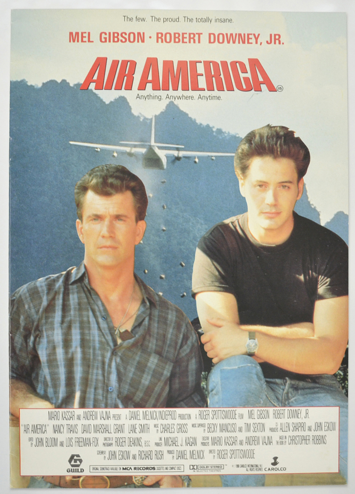 Air America <p><i> Original 8 Page Cinema Exhibitors Campaign Pressbook </i></p>