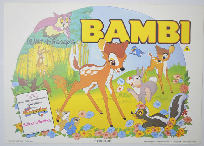 Bambi <p><i> Original Cinema Exhibitor's Press Synopsis / Credits Booklet </i></p>