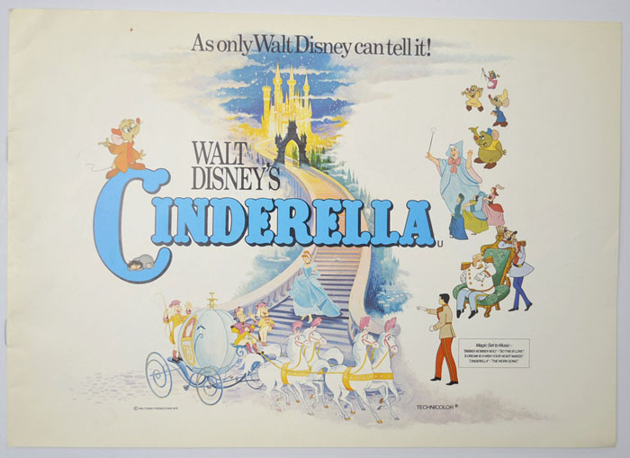 Cinderella (1976 re-release) <p><i> Original 12 Page Cinema Exhibitors Campaign Pressbook  </i></P>