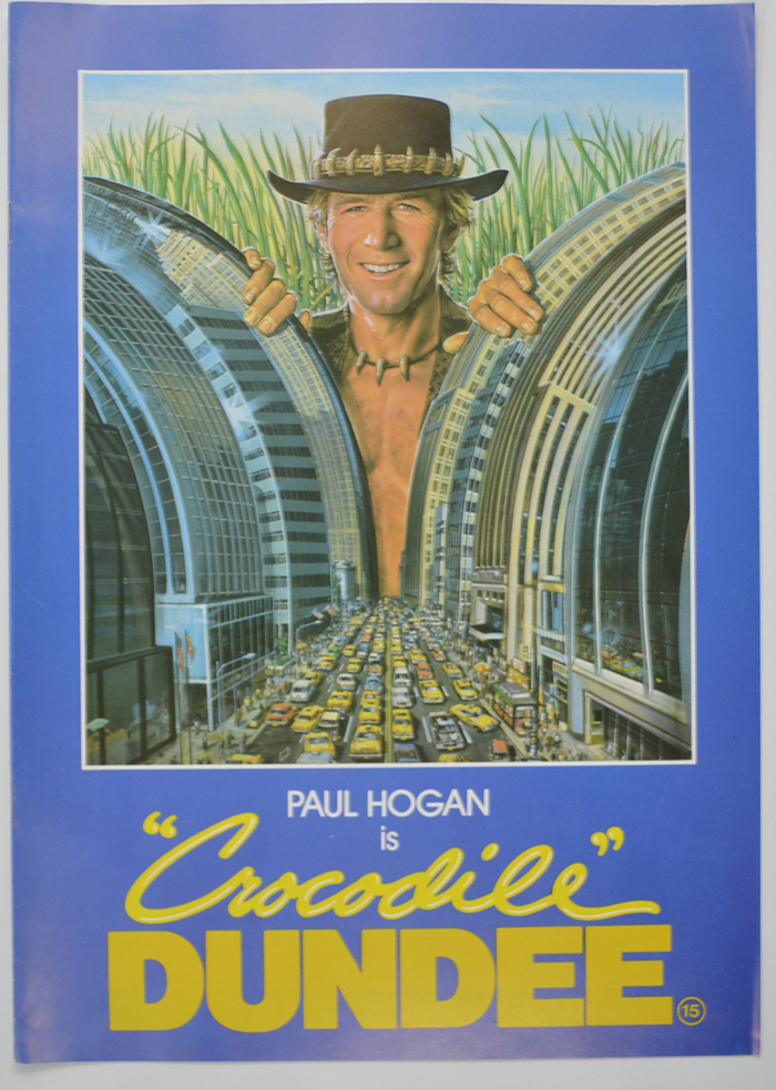 Crocodile Dundee <p><i> Original 8 Page Cinema Exhibitor's Campaign Pressbook </i></p>
