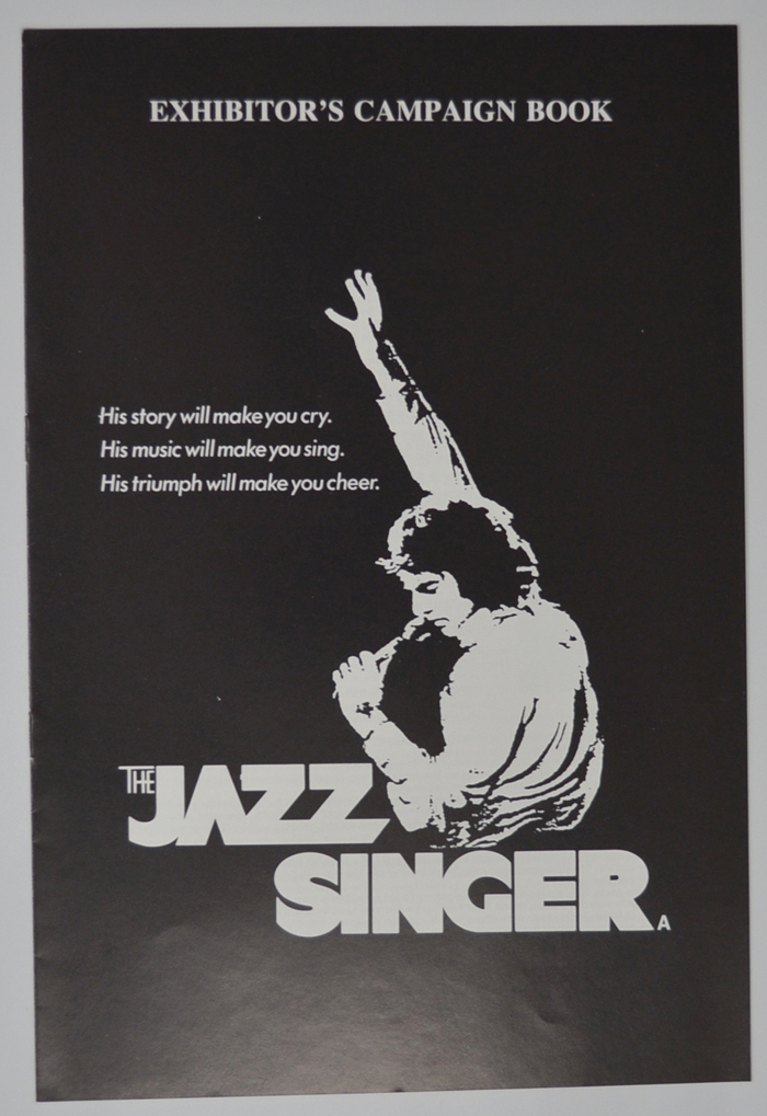 Jazz Singer (The) <p><i> Original 8 Page Cinema Exhibitors Campaign Pressbook </i></p>