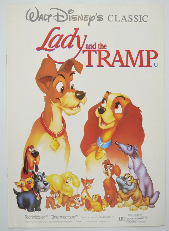 Lady And The Tramp (1986 re-release)<p><i> Original 8 Page Cinema Exhibitors Campaign Pressbook </i></p>