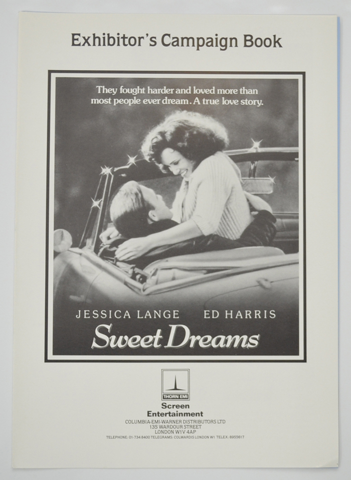 Sweet Dreams <p><i> Original 4 Page Cinema Exhibitors Campaign Pressbook </i></p>