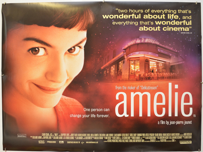 Amelie <p><i> (a.k.a. Le fabuleux destin d'Amélie Poulain) </i></p>
