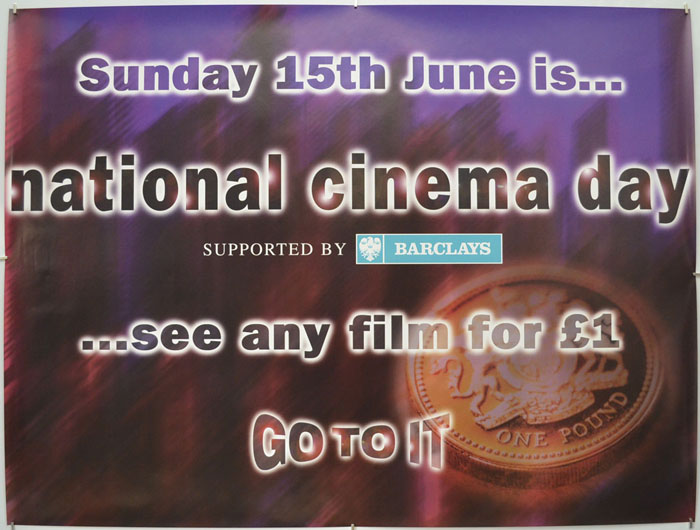 Barclays <p><i> (1997 Advertising Poster – National Cinema Day) </i></p>
