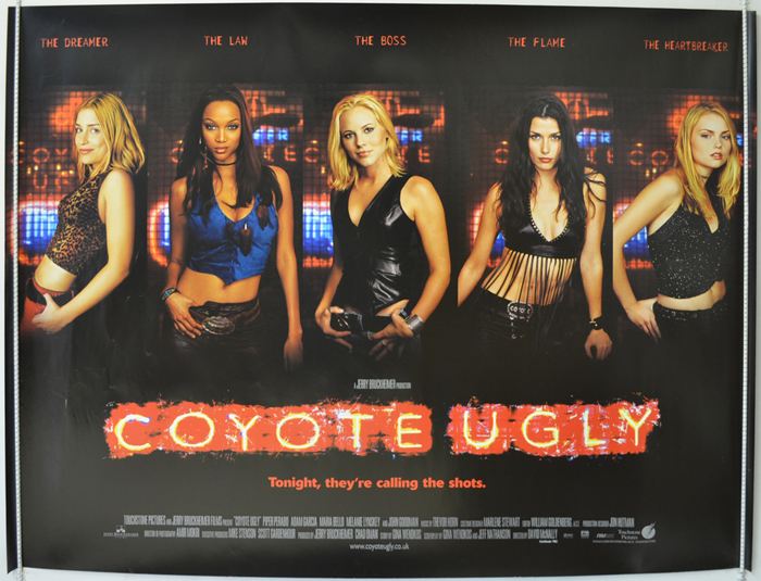 COYOTE UGLY POSTER CULT MOVIE DANCE