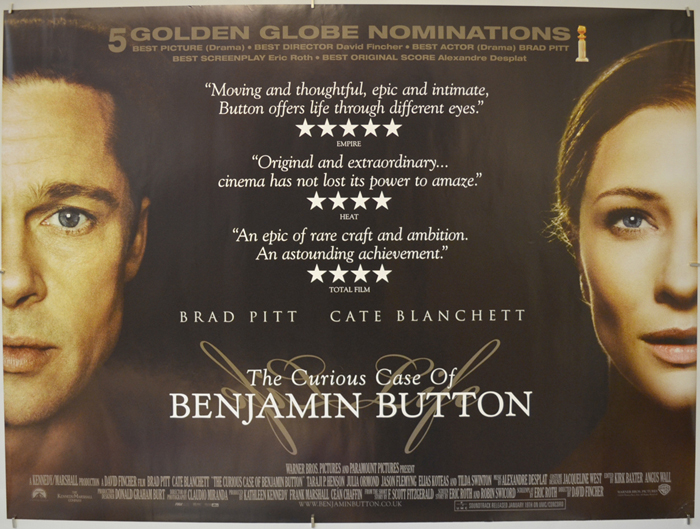 Curious Case of Benjamin Button Dbl Sided Movie Poster 