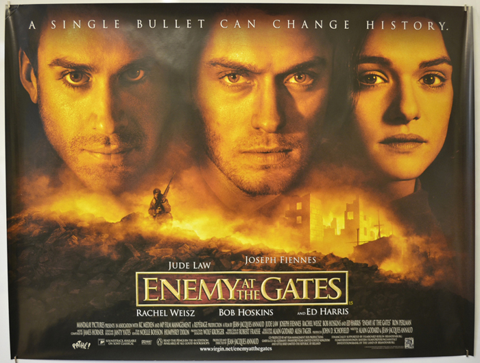 Enemy At The Gates - Original Cinema Movie Poster From pastposters ...