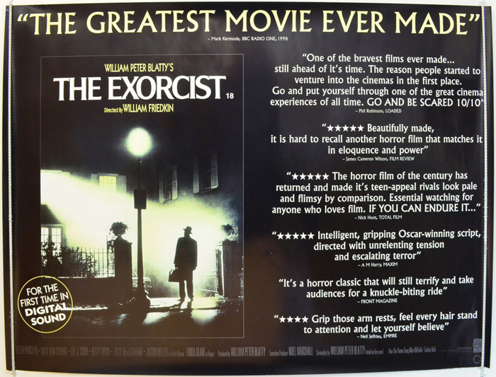 Exorcist <p><i> (1998 re-release Reviews Version) </i></p>