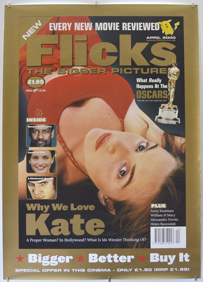 Flicks (April 2000)  <p><i> (Cinema Advertising Poster A1) </i></p>