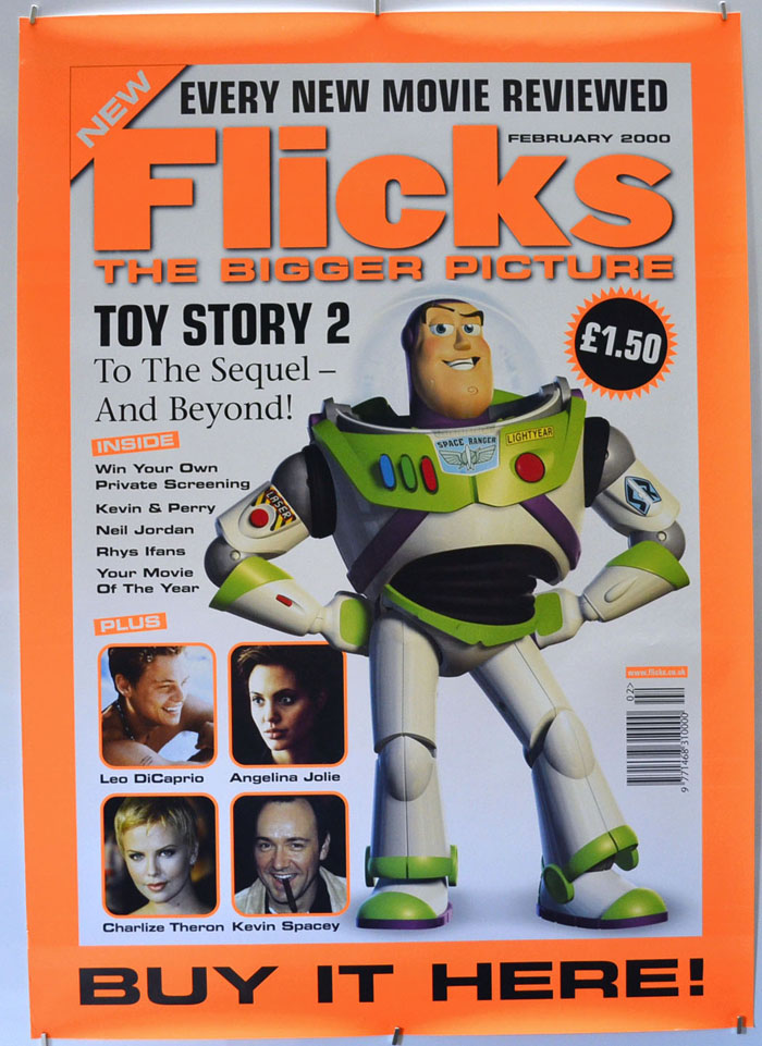 Flicks (February 2000)  <p><i> (Cinema Advertising Poster A1) </i></p>