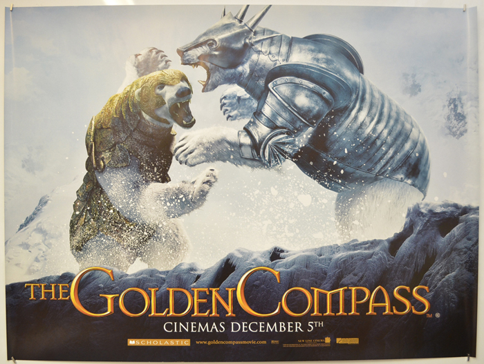 THE GOLDEN COMPASS MOVIE POSTER ORIG Mini Sheet 11x17 